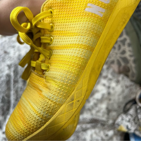 Nobull Yellow Lightning Burst Training Sneakers - Picture 4 of 7